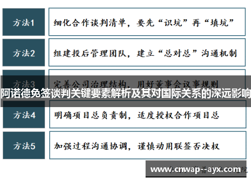 阿诺德免签谈判关键要素解析及其对国际关系的深远影响